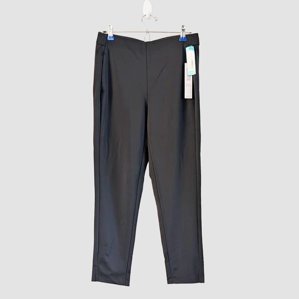 Tribal Signature Pull On Slim Pants M NWT Black Stretch Ankle Career